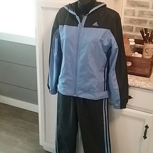 ADIDAS jacket and pants set sz S